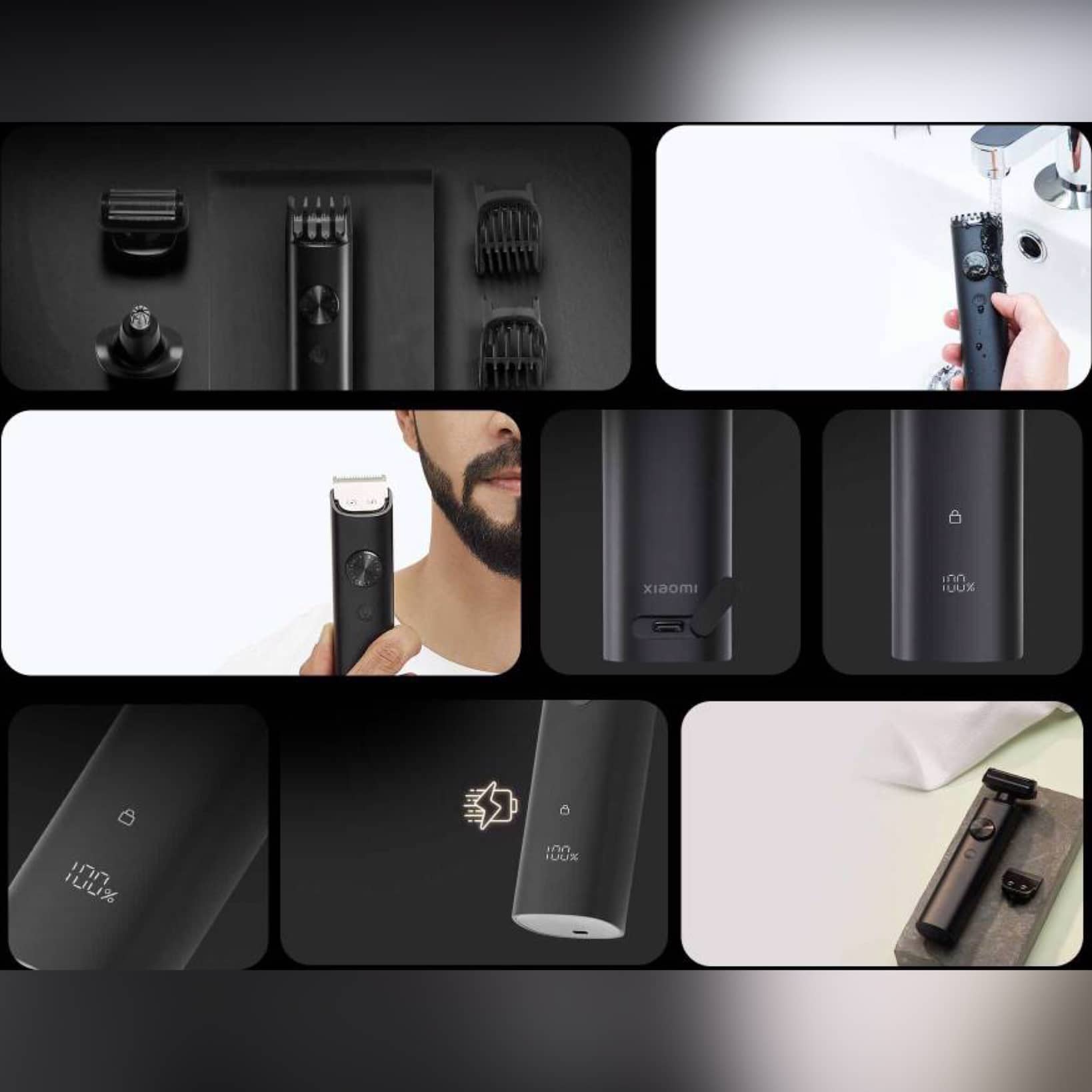ماشین اصلاح موی سر و صورت شیائومی Xiaomi Grooming Kit Pro